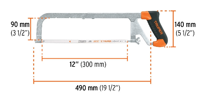ARCO 12' PROFESIONAL AJUSTABLE DE SOLERA PARA SEGUETA