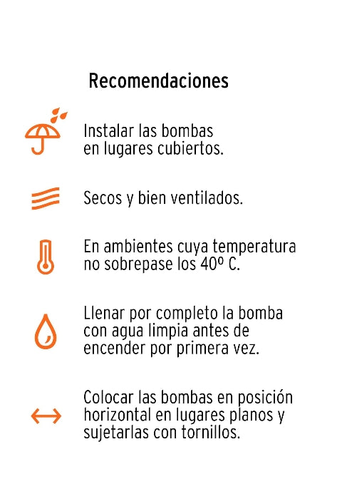 BOMBA PERIFERICA PARA AGUA DE 3/4 HP