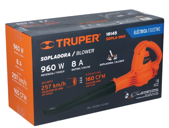 SOPLADORA ELÉCTRICA DE 960 W, TRUPER