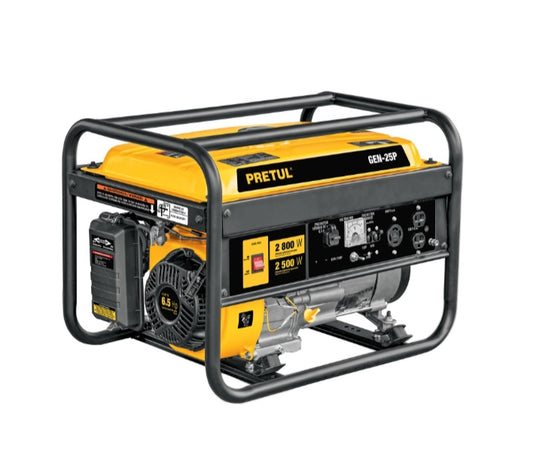 GENERADOR PORTÁTIL 2.8 KW MOTOR A GASOLINA, PRETUL