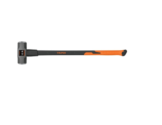 MARRO OCTAGONAL 12 LB, MANGO FIBRA DE VIDRIO 36', TRUPER