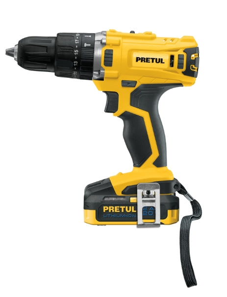 ROTOMARTILLO INALÁMBRICO 1/2', 20 V, PRETUL