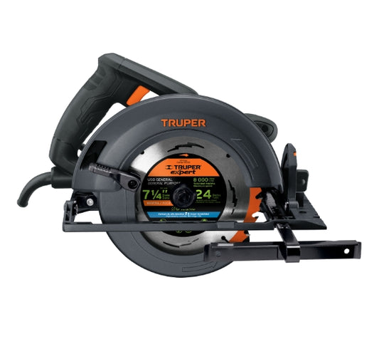 SIERRA CIRCULAR 7-1/4' 1800 W, INDUSTRIAL, TRUPER