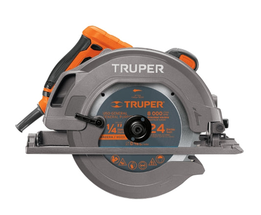 SIERRA CIRCULAR 7-1/4' 1750 W, PROFESIONAL, TRUPER