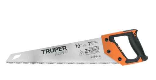 SERRUCHO RAPID 18', 7 DPP, MANGO COMFORT GRIP, TRUPER